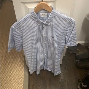 Faconnable Cotton/Linen S/S Sport Shirt